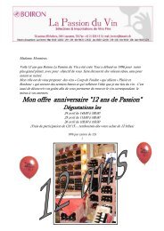 Rouge - BOIRON la passion du vin