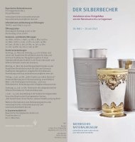 DER SILBERBECHER - Bayerischer Kunstgewerbeverein e.V.