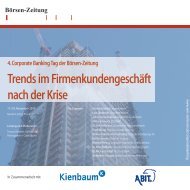 Börsen-Zeitung - Kienbaum