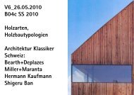 Vorlesung 6 10.05.26 Holzarten, Holzbautypologien - Fachbereich ...