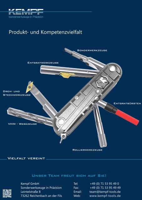 GMO - ENTGRATWERKZEUG - Kempf