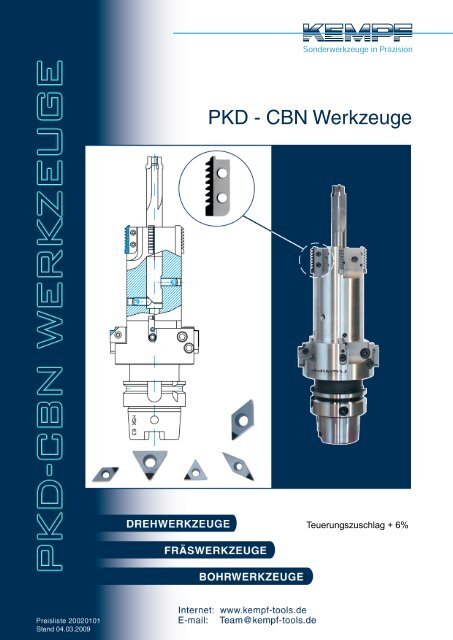 Pkd Cbn Werkzeuge Kempf