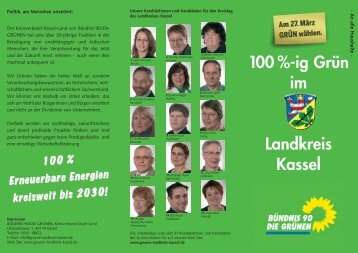 100 %-ig Grün im Landkreis Kassel - Konzepte für Hessen