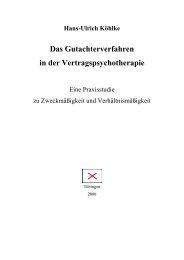 Das Gutachterverfahren in der Vertragspsychotherapie - Praxis für ...