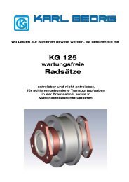 KG 125 Radsätze - Karl Georg GmbH