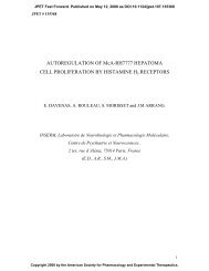 AUTOREGULATION OF McA-RH7777 HEPATOMA CELL ...