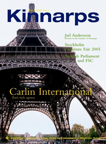 Carlin International - Kinnarps