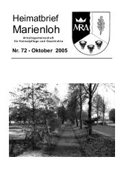 Brief 72 - Oktober 2005 - Heimatbriefe Marienloh