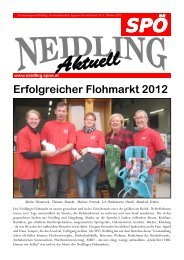 Erfolgreicher Flohmarkt 2012 - SPÖ Neidling