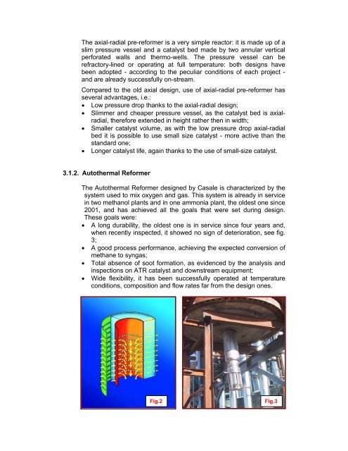 METHANOL CASALE AND FOSTER WHEELER: THE NEW ...