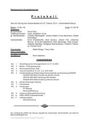 25. Februar 2010 (62 KB) - .PDF - Marktgemeinde Dunkelsteinerwald