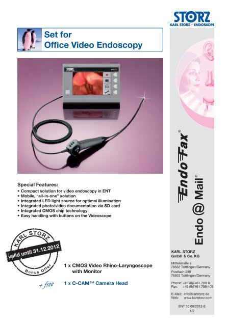 Set for Office Video Endoscopy - Karl Storz GmbH & Co. KG