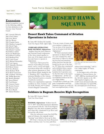 Desert Hawk Squawk - Arizona National Guard