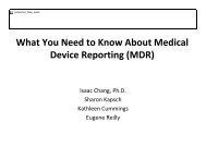 What You Need to Know About Medical Device Reporting - FDA News