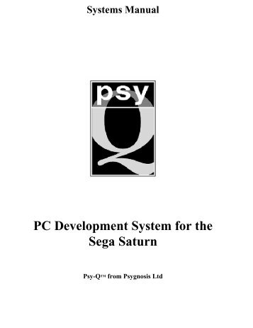 Systems Manual