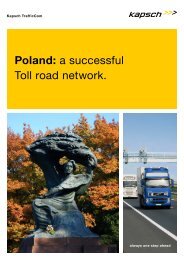 Poland: a successful Toll road network.