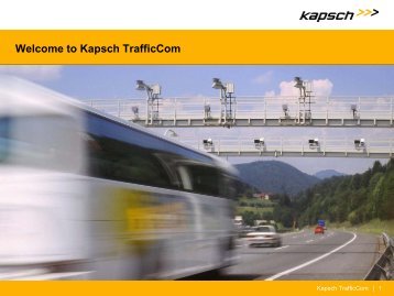 Kapsch Traffic Com - Metro Road Systems