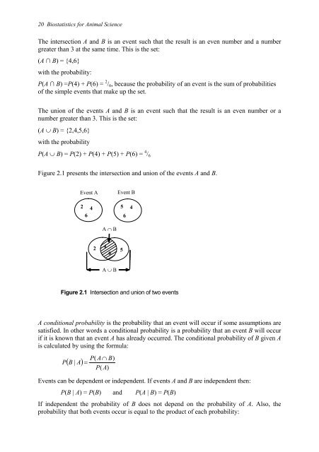 Biostatistics for Animal Science