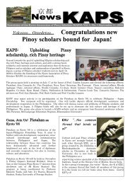 Congratulations new Pinoy scholars bound for Japan! - Kyoto ...