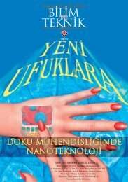 doku mühend‹sl‹ - TÜBİTAK Bilim ve Teknik Dergisi