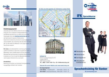 IFK Flyer KERN IKL Sprachentraining - KERN AG IKL Business ...