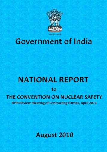 Report - Atomic Energy Regulatory Board