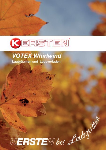 VOTEX Whirlwind - Kersten Maschinen  GmbH