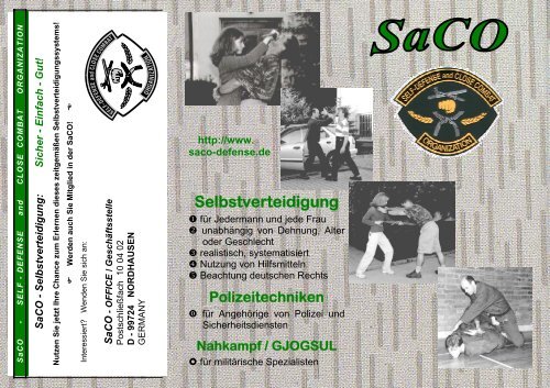 SaCO - Kampfsport Wernigerode