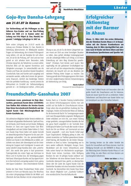 DKV-Magazin Nr. 3 - Chronik des Karate