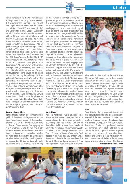 DKV-Magazin Nr. 3 - Chronik des Karate