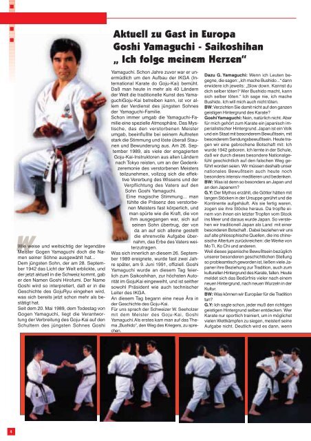 DKV-Magazin Nr. 3 - Chronik des Karate