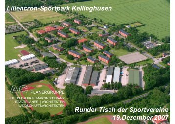 Liliencron-Sportpark Kellinghusen Runder Tisch der Sportvereine ...