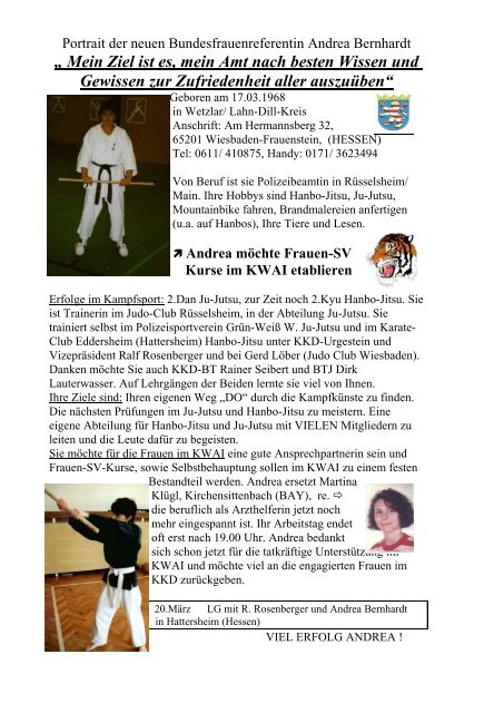 01/1999 - Kobudo Kwai Deutschland