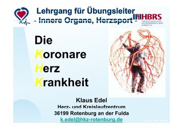 geht es zur Präsentation - Herz- und Kreislaufzentrum Rotenburg