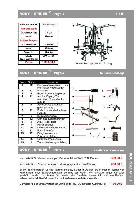 BODY – SPIDER ® - body-spider.de