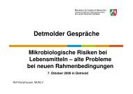 Präsentation Herr Kamphausen: Mikrobiologische ... - CVUA-OWL