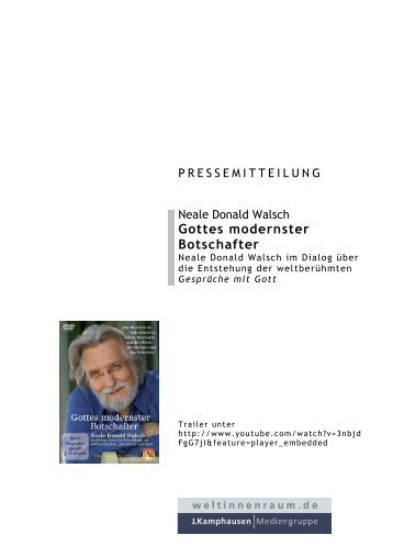 N. D. Walsch: Gottes modernster Botschafter - J.Kamphausen ...