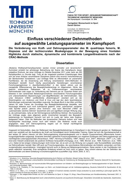 Ausschreibung-Plakat Studie Beweglichkeit - Daniel Gärtner ...