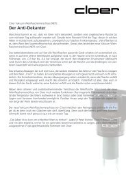 Der Anti-Dekanter - Cloer