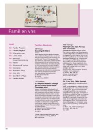 Fachbereich 10: Familien vhs - VHS Konstanz-Singen e.V.