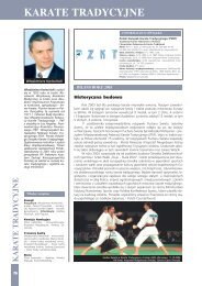 Karate tradycyjne - Kronika Sportu Polskiego