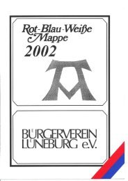 Rot-Blau-Weiße Mappe 2002 - Bürgerverein-Lüneburg