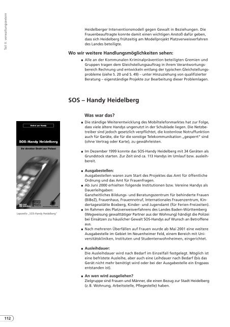 10 Jahre Gleichstellungsamt (PDF-Datei, 1,5 MB - Stadt Heidelberg