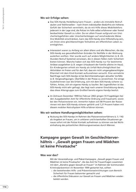 10 Jahre Gleichstellungsamt (PDF-Datei, 1,5 MB - Stadt Heidelberg