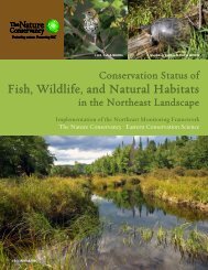 Conservation Status of Fish, Wildlife, and Natural ... - (RCN) Program