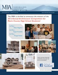 Download the June 4th 2012 Weekly Bulletin to - Marin Builders ...