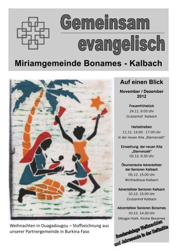 Miriamgemeinde Bonames - Kalbach - Miriamgemeinde Frankfurt