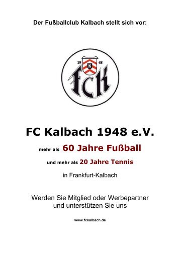 FCK-Logo Fußballclub Kalbach e - FC Kalbach