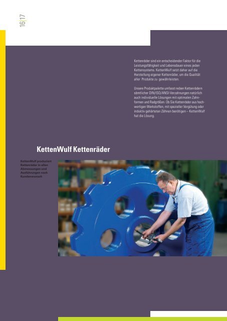 KW Stahl und Aluminium DE.indd - KettenWulf Betriebs GmbH