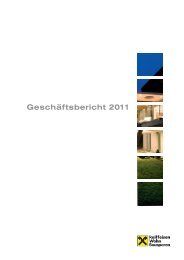 Geschäftsbericht 2011 (pdf) - Raiffeisen Bausparkasse